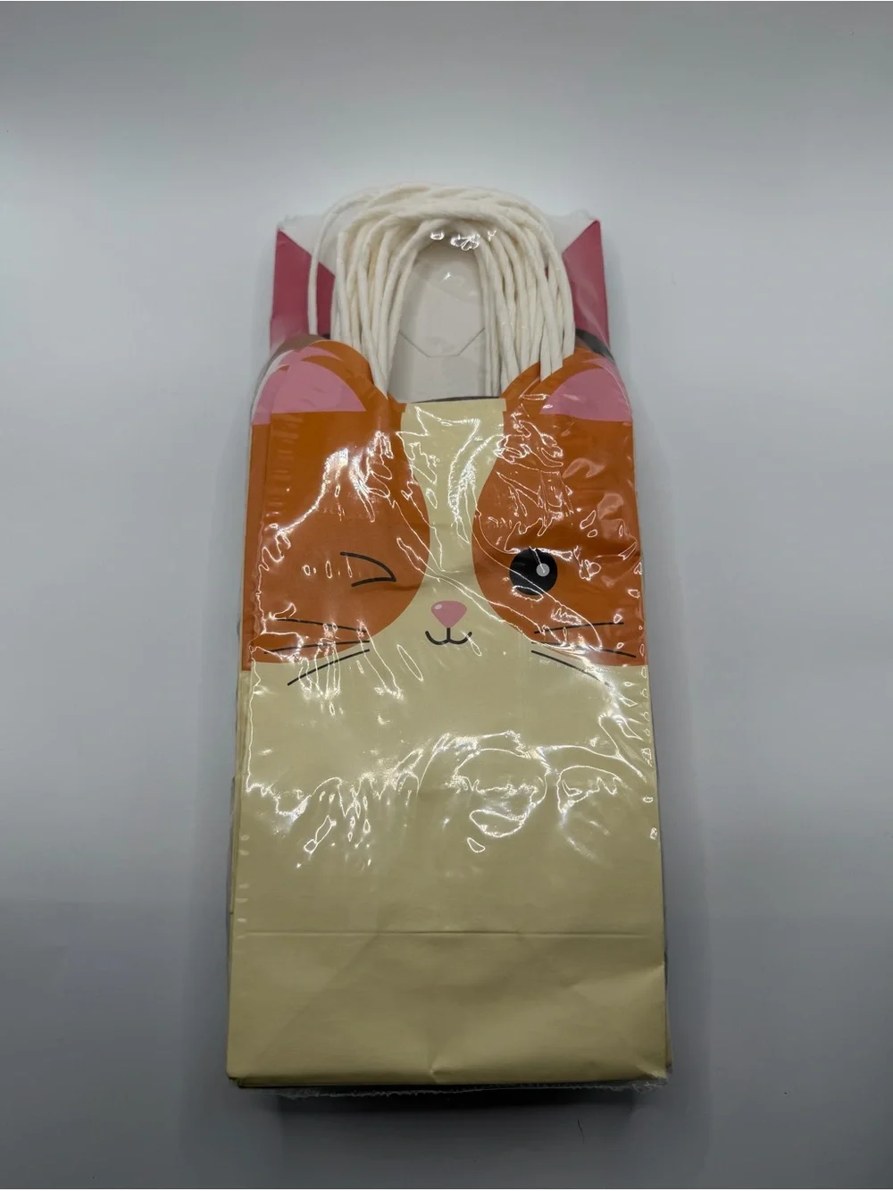 24 Animal Themed Party Gift Bags 8”x4.5” NEW